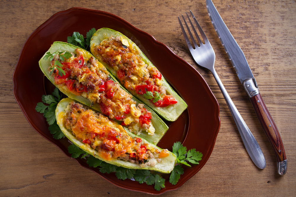 Stuffed Courgettes | Veg Power