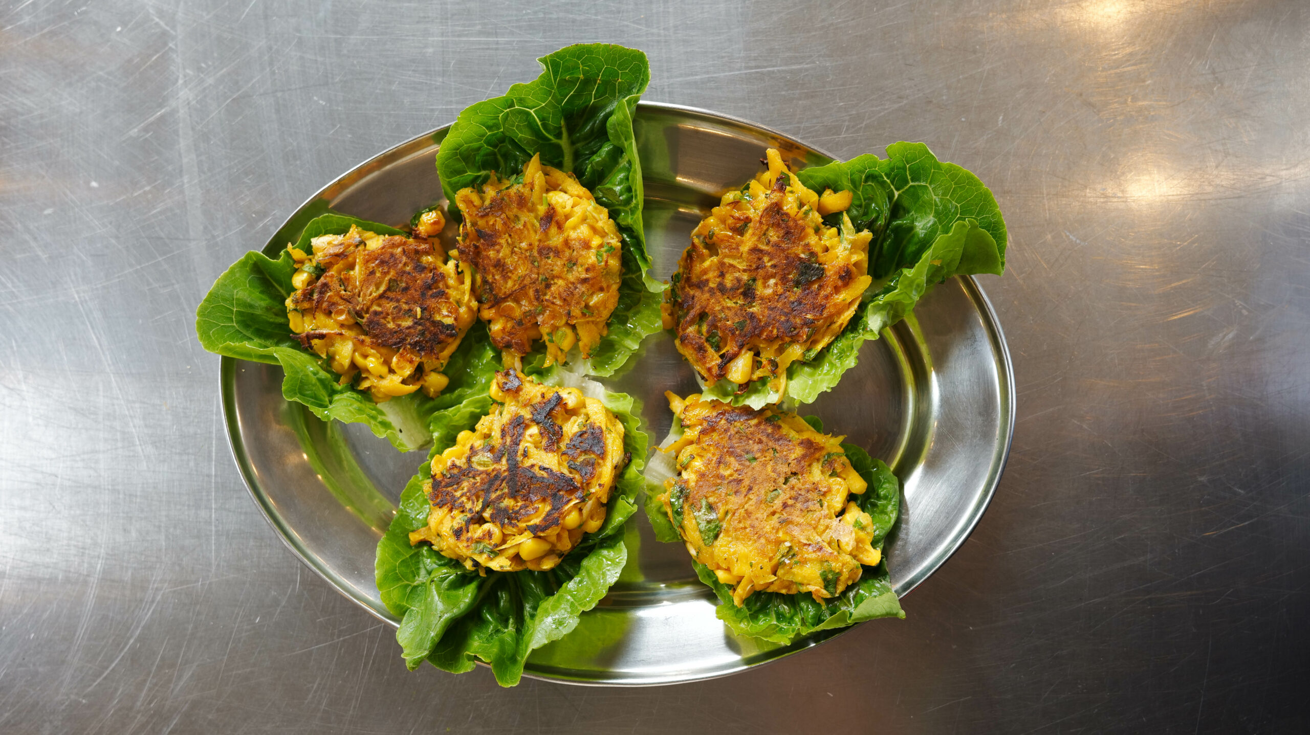 Squash and Sweetcorn Fritters